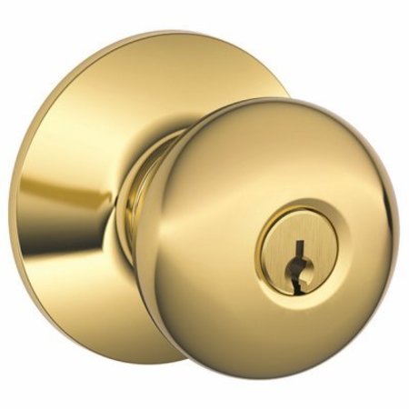 SCHLAGE LOCK BRS Plym Entry Lockset F51VPLY505